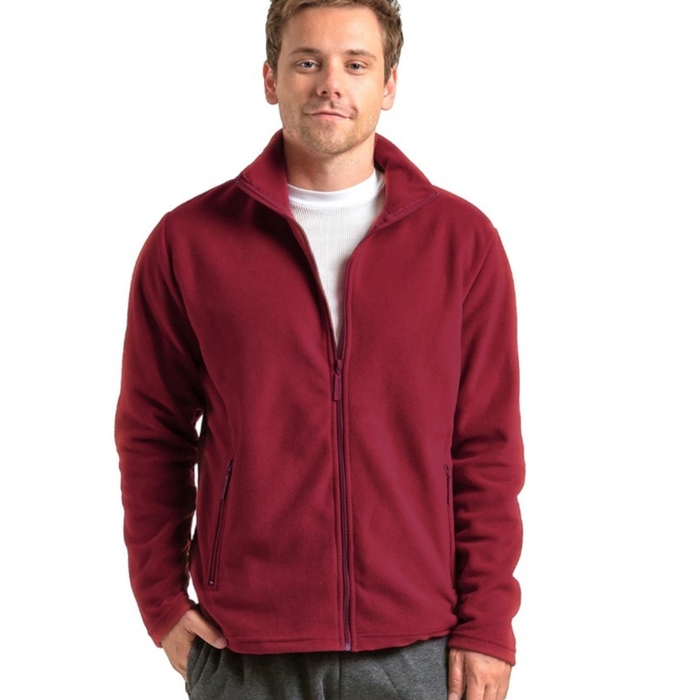 Knocker Polar Fleece Zippered Jacket Men's Size Medium